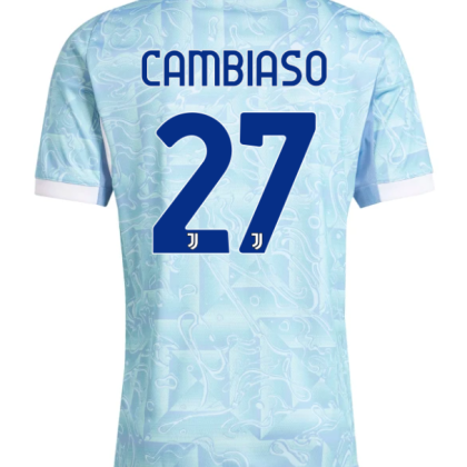 Juventus Away CAMBIASO 27 Jersey 25-26