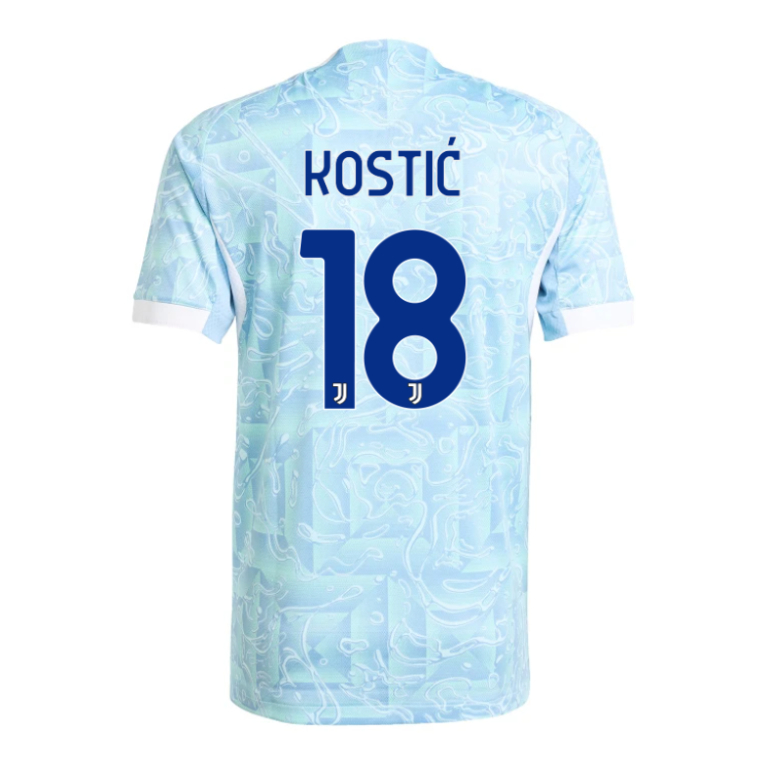 Juventus Away KOSTIĆ 18 Jersey 25-26 (Player Version)