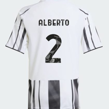 Juventus Home ALBERTO 2 Jeep Sponsor Jersey 25-26