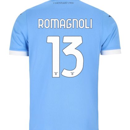 Lazio Home ROMAGNOLI 13 Jersey 25-26