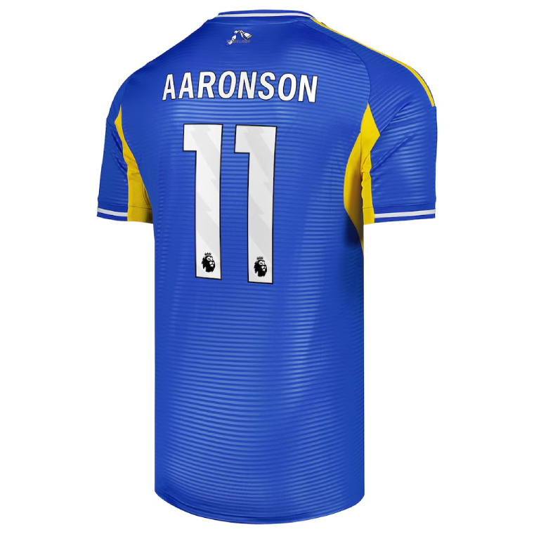 Leeds United Away AARONSON 11 Jersey 25-26