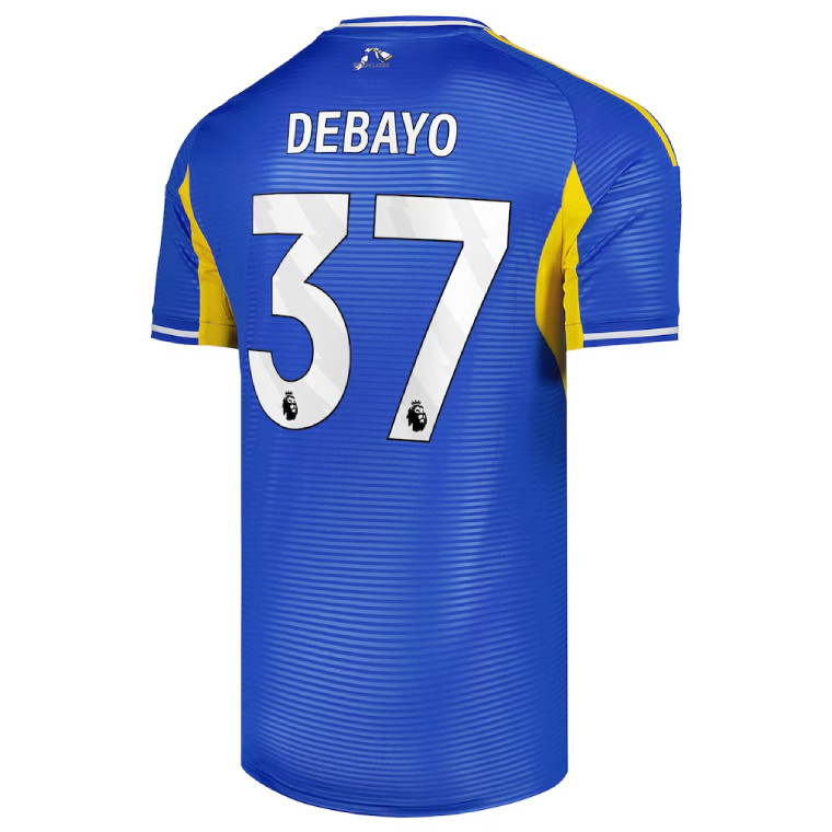 Leeds United Away DEBAYO 37 Jersey 25-26