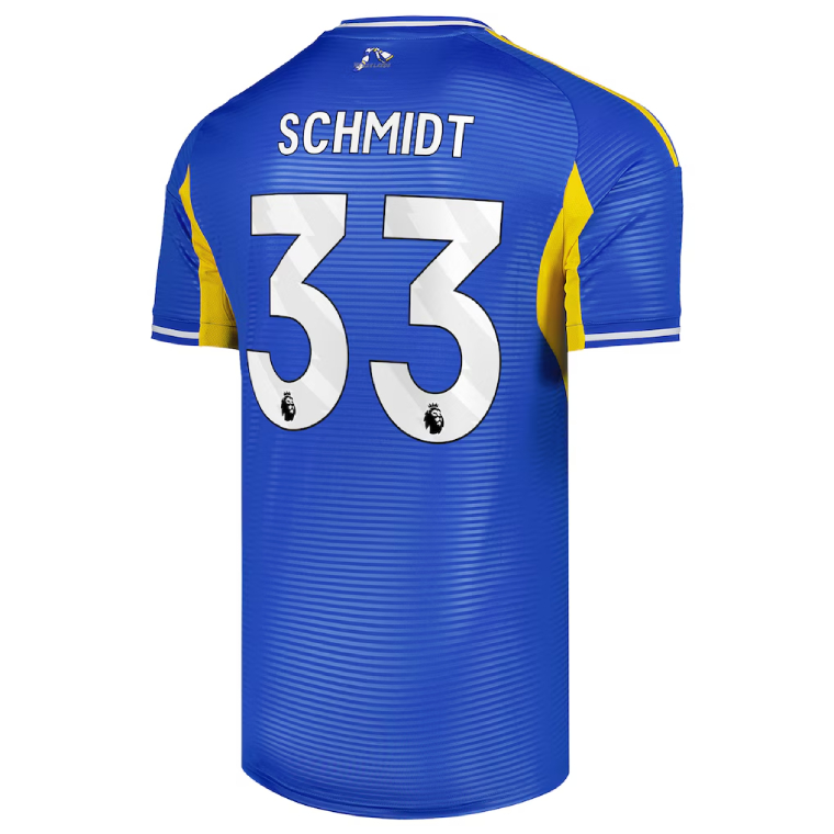 Leeds United Away SCHMIDT 33 Jersey 25-26