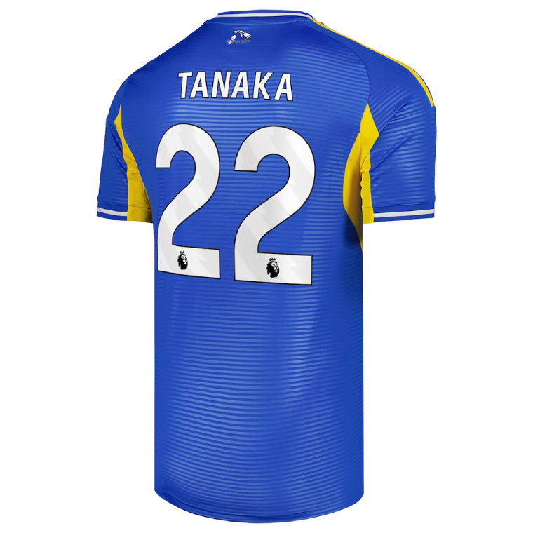 Leeds United Away TANAKA 22 Jersey 25-26