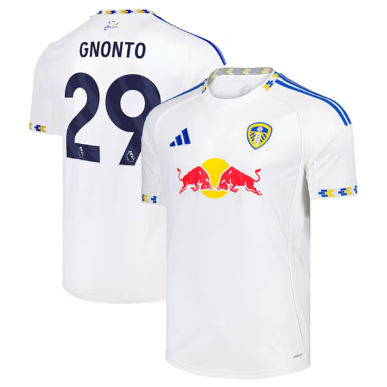Leeds United Home GNONTO 29 Jersey 25-26