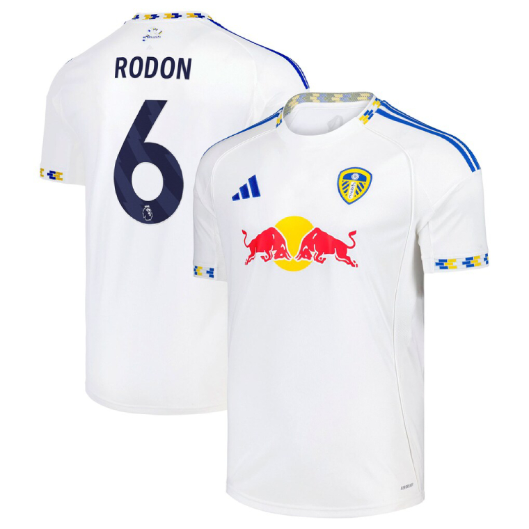 Leeds United Home RODON 6 Jersey 25-26
