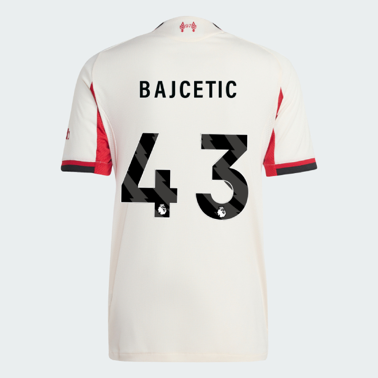 Liverpool Away BAJCETIC 43 Jersey 25-26 (Player Version)