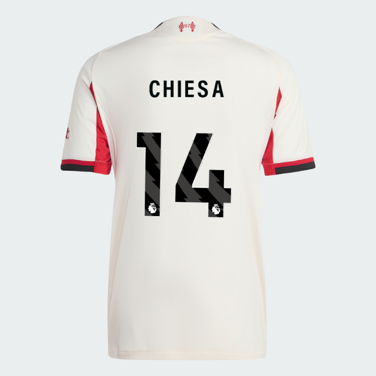 Liverpool Away CHIESA 14 Jersey 25-26 (Player Version)