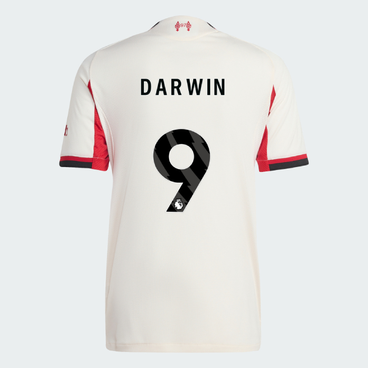 Liverpool Away DARWIN 9 Jersey 25-26 (Player Version)