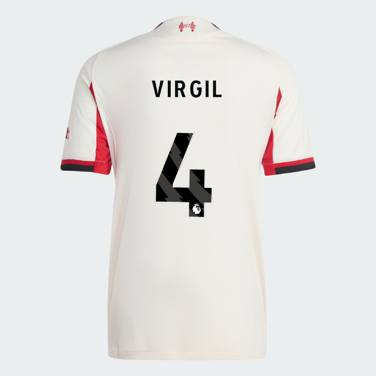 Liverpool Away VIRGIL 4 Jersey 25-26 (Player Version)
