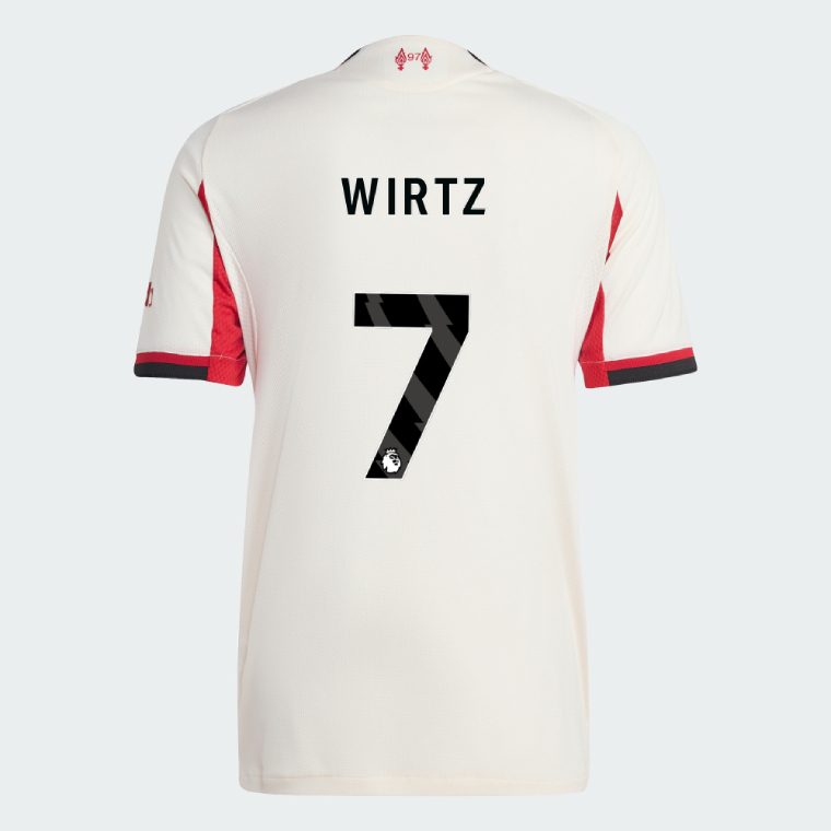 Liverpool Away WIRTZ 7 Jersey 25-26 (Player Version)