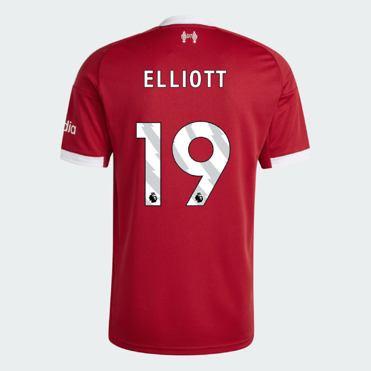 Liverpool ELLIOTT 19 Home Jersey 25-26
