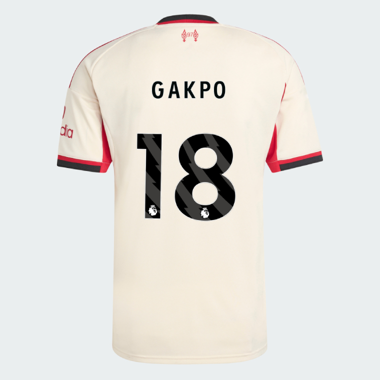 Liverpool GAKPO 18 Away Jersey 25-26