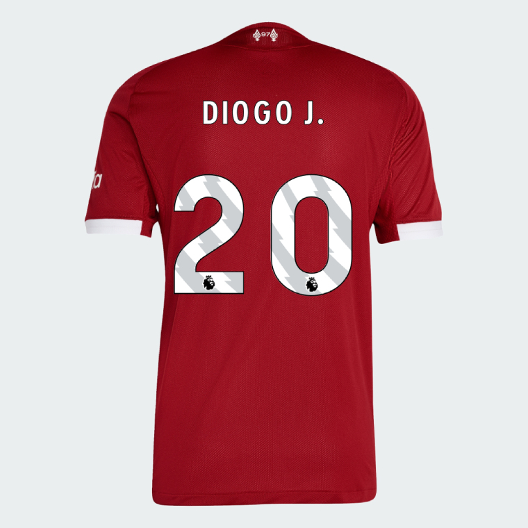 Liverpool Home DIOGO J. 20 Jersey 25-26 (Player Version)