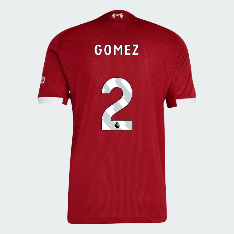 Liverpool Home GOMEZ 2 Jersey 25-26 (Player Version)