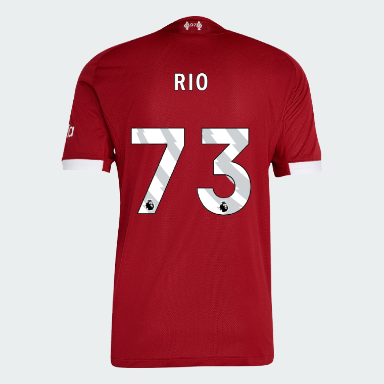 Liverpool Home RIO 73 Jersey 25-26 (Player Version)