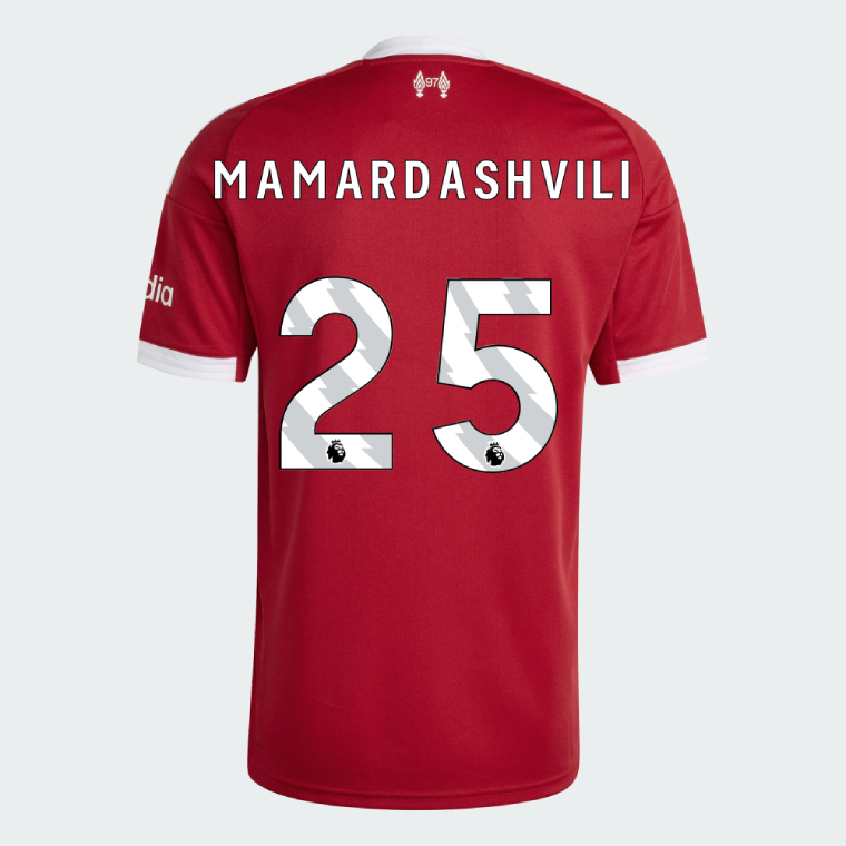 Liverpool MAMARDASHVILI 25 Home Jersey 25-26