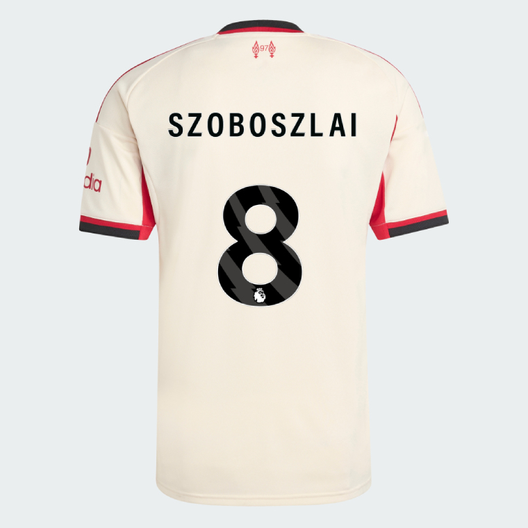 Liverpool SZOBOSZLAI 8 Away Jersey 25-26