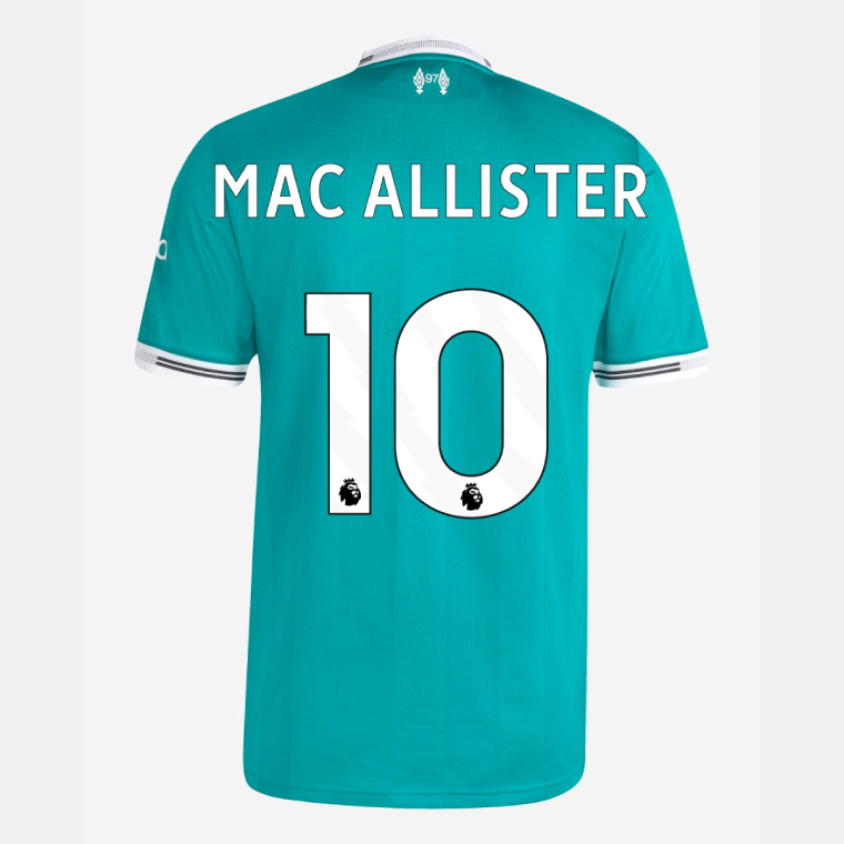 Liverpool Third MAC ALLISTER 10 Jersey 25-26 (Player Version)