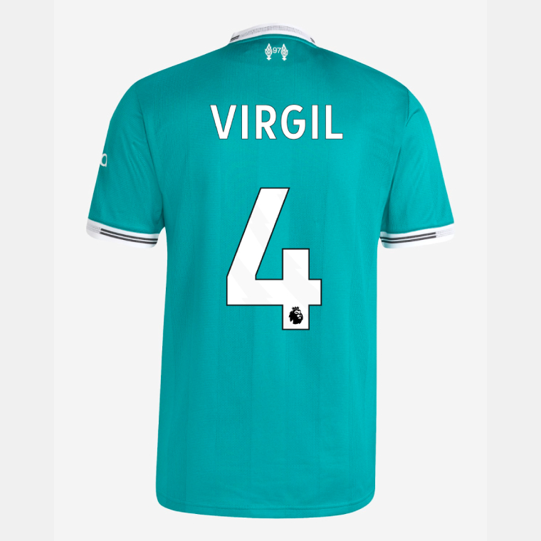 Liverpool Third VIRGIL 4 Jersey 25-26 (Player Version)