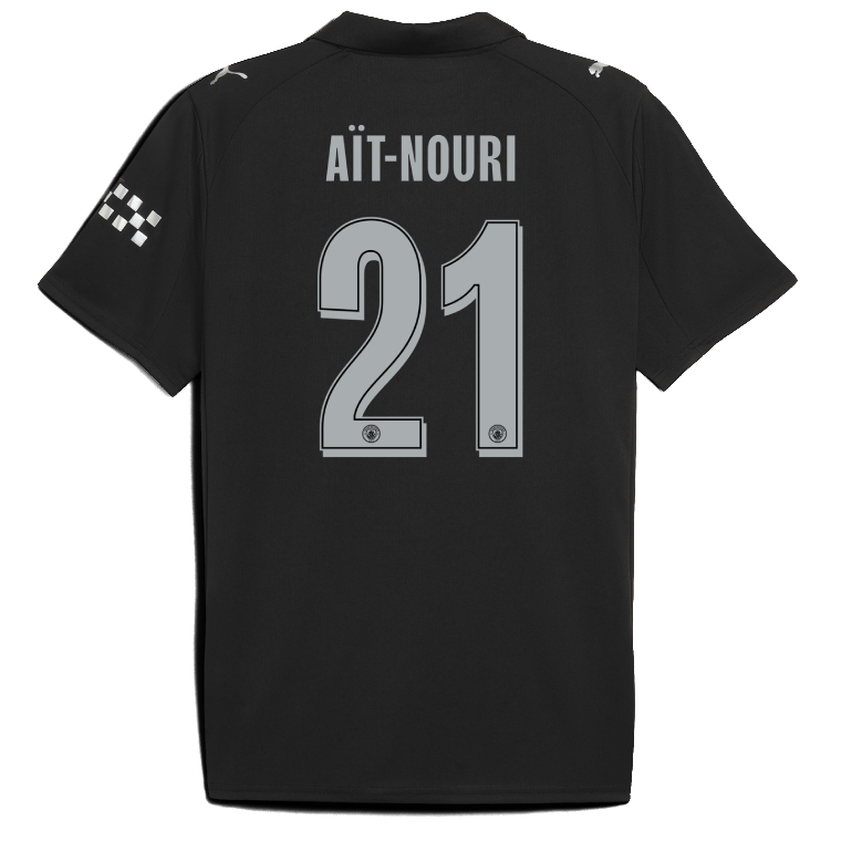 Manchester City Away AÏT-NOURI 21 UCL Jersey 25-26