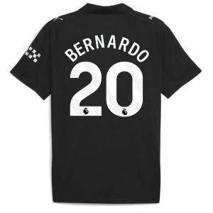 Manchester City Away BERNARDO 20 Jersey 25-26