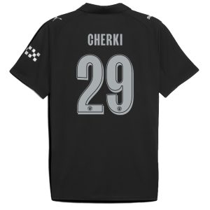 Manchester City Away CHERKI 29 UCL Jersey 25-26