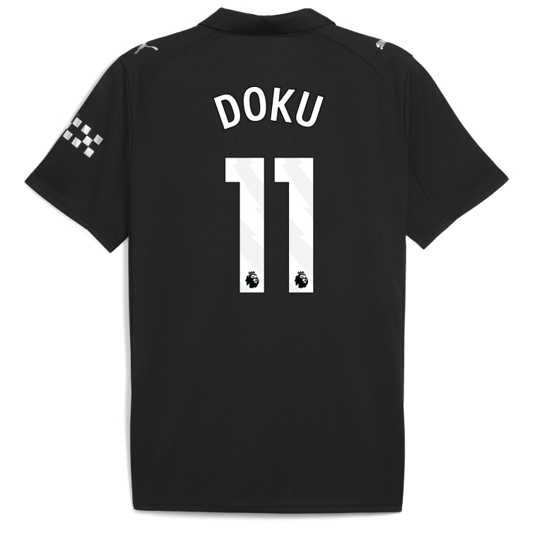 Manchester City Away DOKU 11 Jersey 25-26