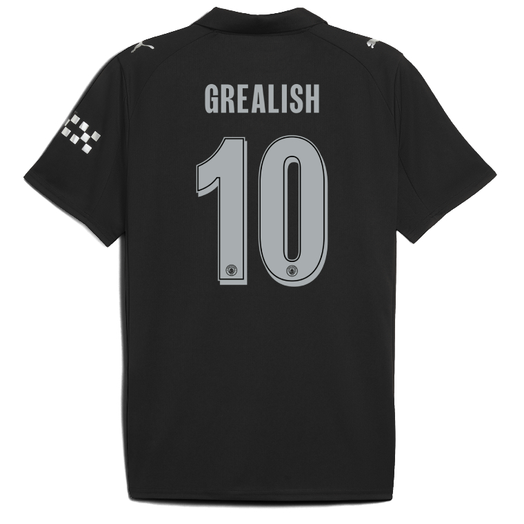 Manchester City Away GREALISH 10 UCL Jersey 25-26