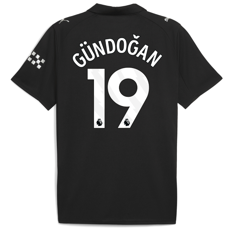Manchester City Away GÜNDOĞAN 19 Jersey 25-26