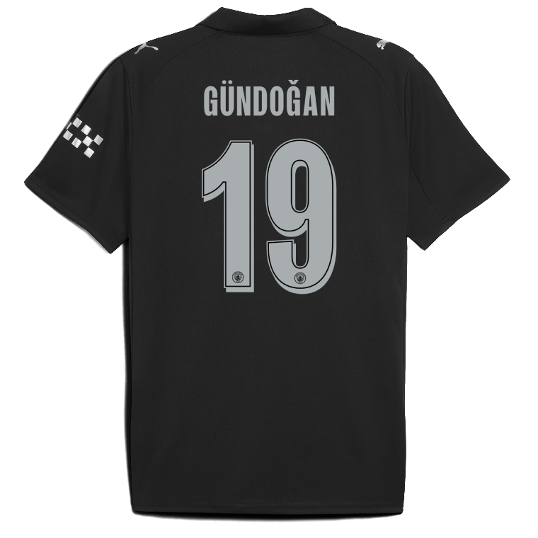 Manchester City Away GÜNDOĞAN 19 UCL Jersey 25-26