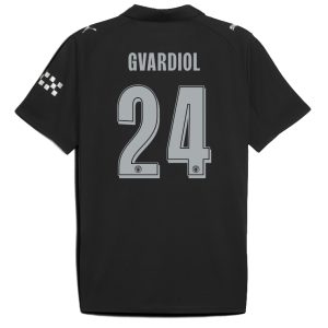 Manchester City Away GVARDIOL 24 UCL Jersey 25-26