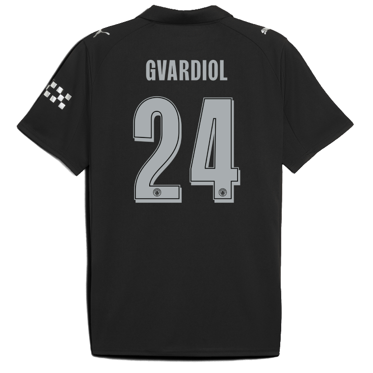 Manchester City Away GVARDIOL 24 UCL Jersey 25-26