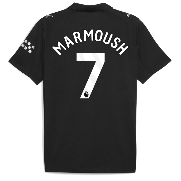 Manchester City Away MARMOUSH 7 Jersey 25-26