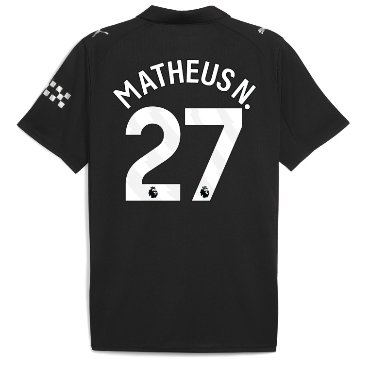Manchester City Away MATHEUS N. 27 Jersey 25-26