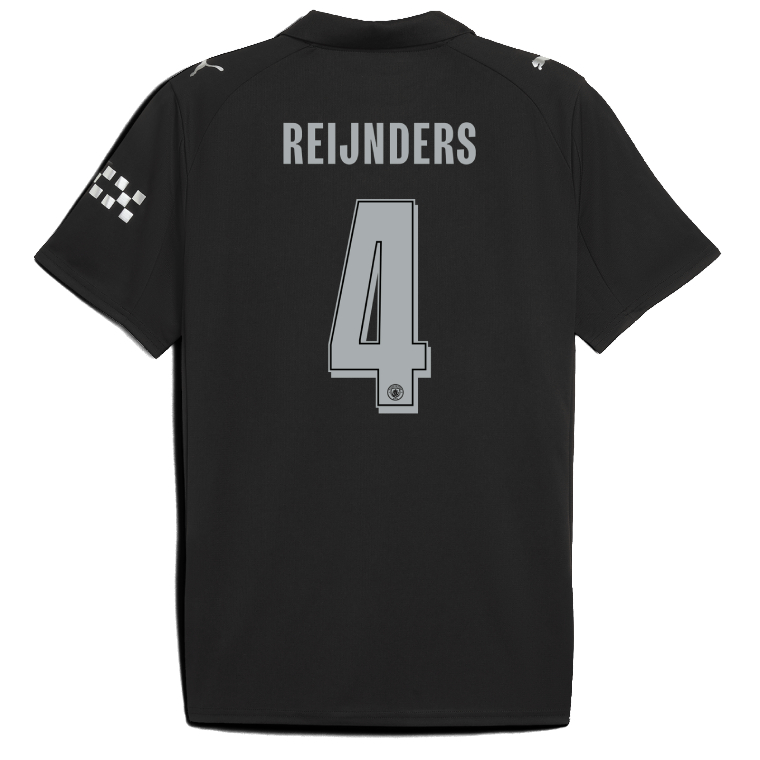 Manchester City Away REIJNDERS 4 UCL Jersey 25-26