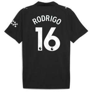 Manchester City Away RODRIGO 16 Jersey 25-26