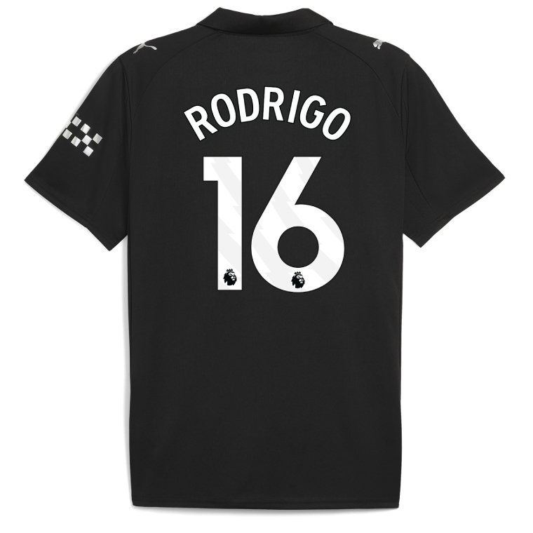 Manchester City Away RODRIGO 16 Jersey 25-26