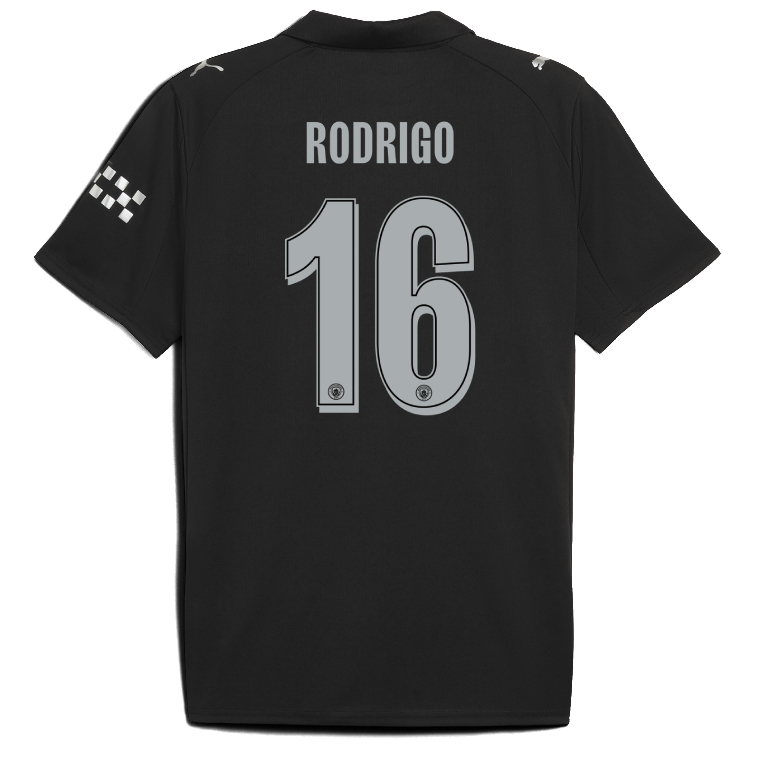 Manchester City Away RODRIGO 16 UCL Jersey 25-26