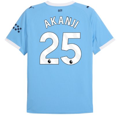 Manchester City Home Akanji 25 Jersey 25-26