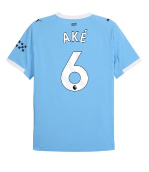 Manchester City Home Aké 6 Jersey 25-26