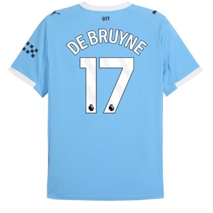 Manchester City Home De Bruyne 17 Jersey 25-26