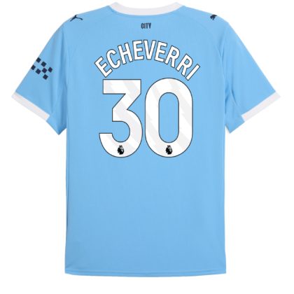 Manchester City Home Echeverri 30 Jersey 25-26