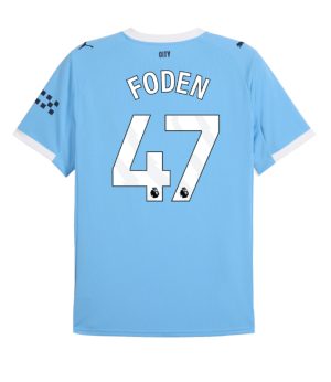Manchester City Home Foden 47 Jersey 25-26