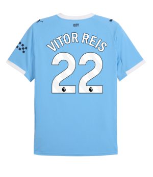 Manchester City Home Vitor Reis 22 Jersey 25-26