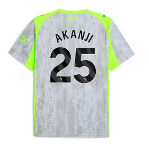 Manchester City Third AKANJI 25 Jersey 25-26