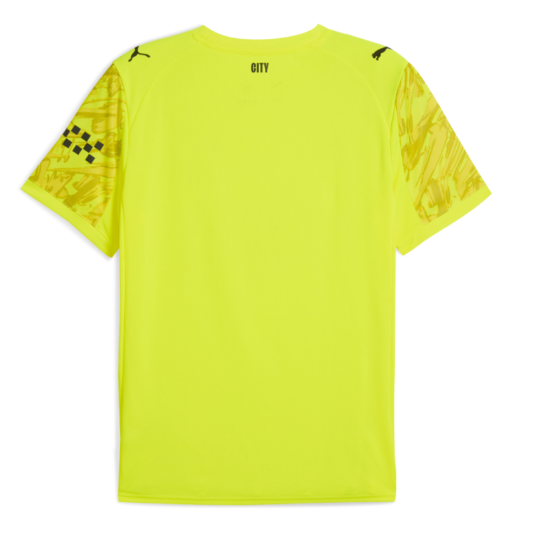 Manchester City Yellow Goalkeeper Jersey 25-26 - Image 2