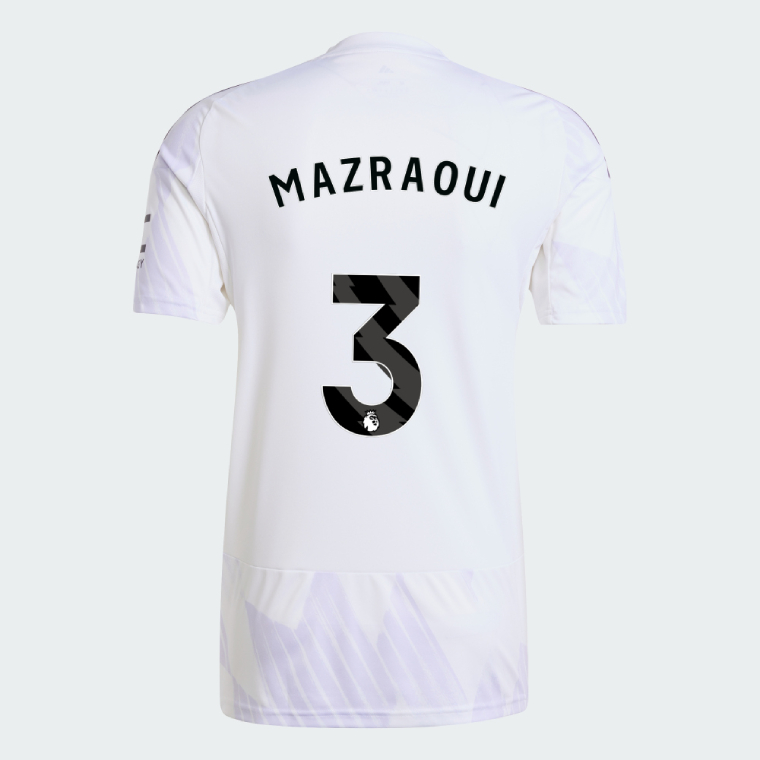 Manchester United Away MAZRAOUI 3 Jersey 25-26