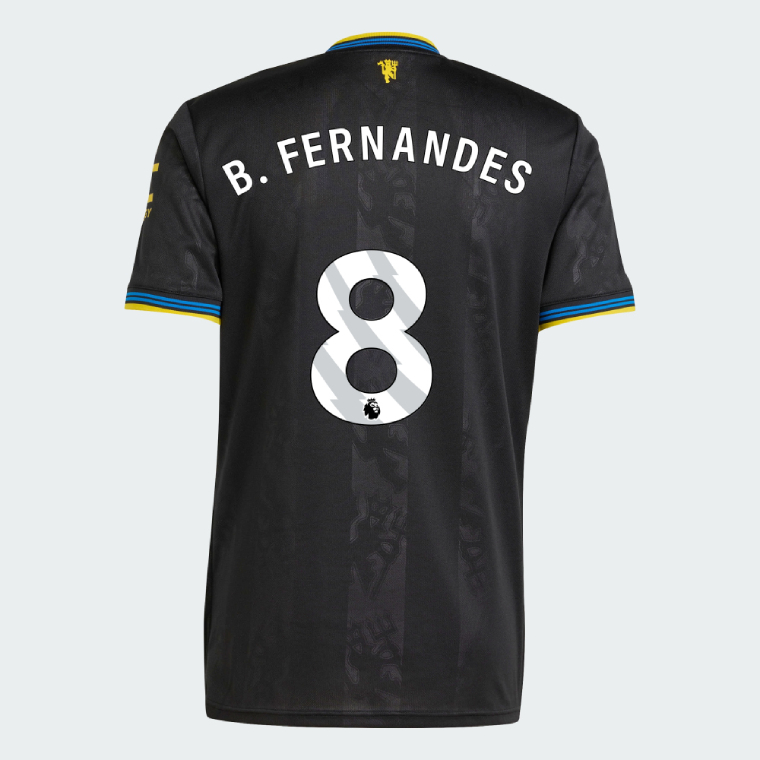 Manchester United Third B. FERNANDES 8 Jersey 25-26