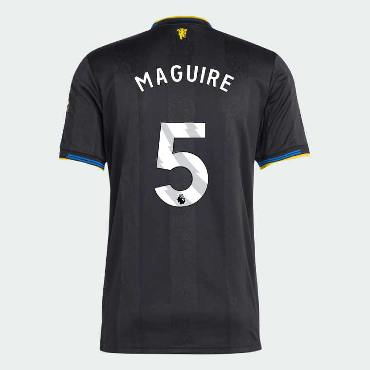 Manchester United Third MAGUIRE 5 Jersey 25-26 (Player Version)
